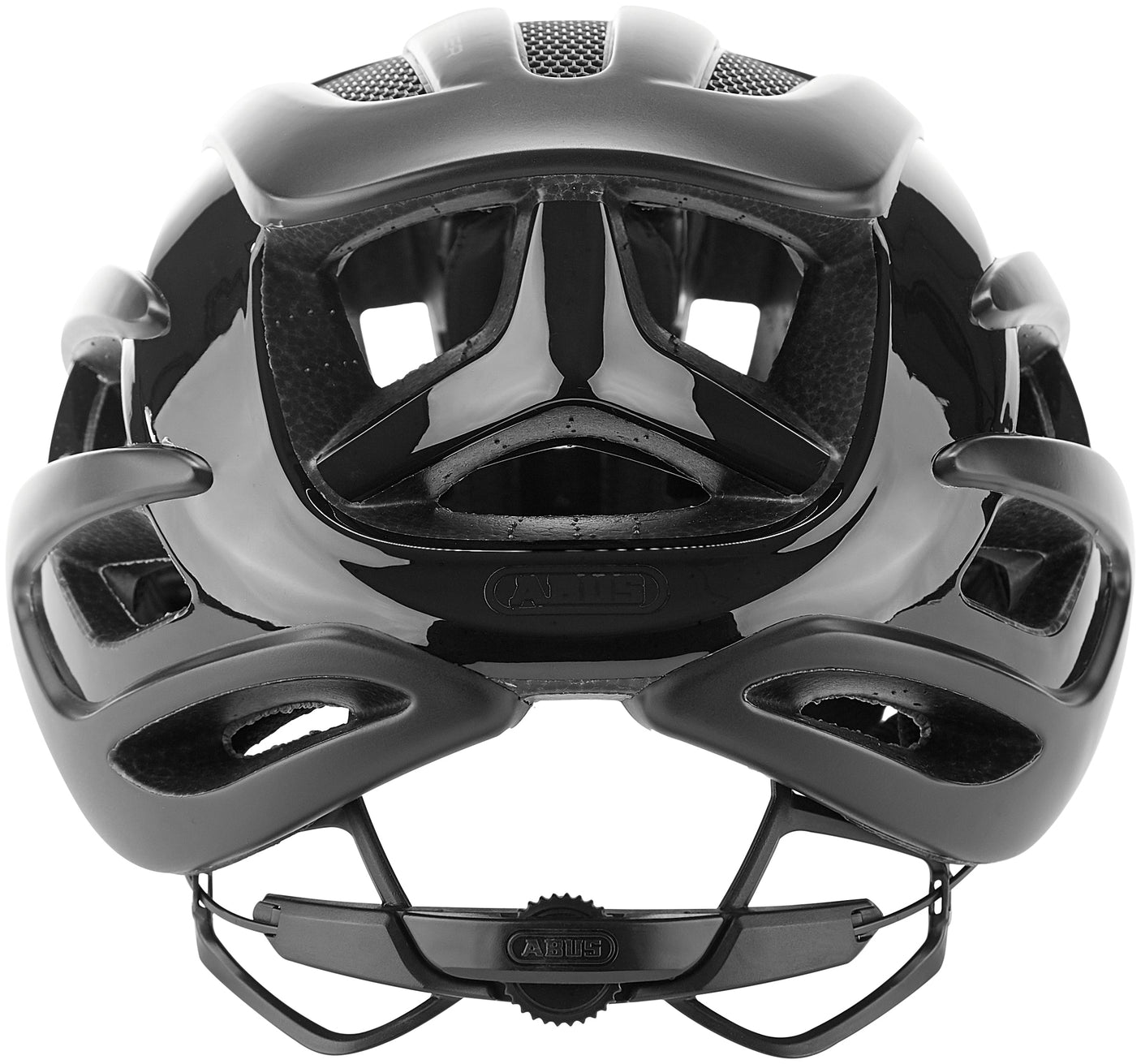 ABUS Airbreaker Helm Road fluweel zwart