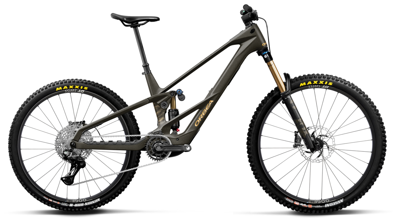 Orbea WILD LT M10 MULLET Magic Gold C. View (Mat) - Titan Gold (Glans)