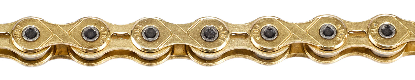 KMC X101 Ketting 1-speed goud