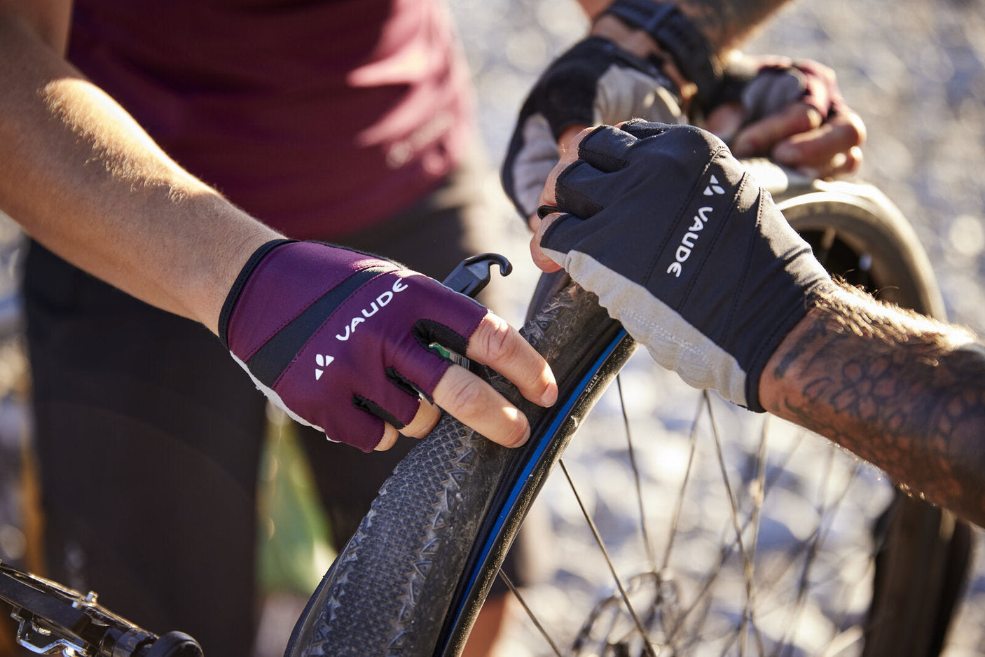 VAUDE Active Handschoenen Dames zwart