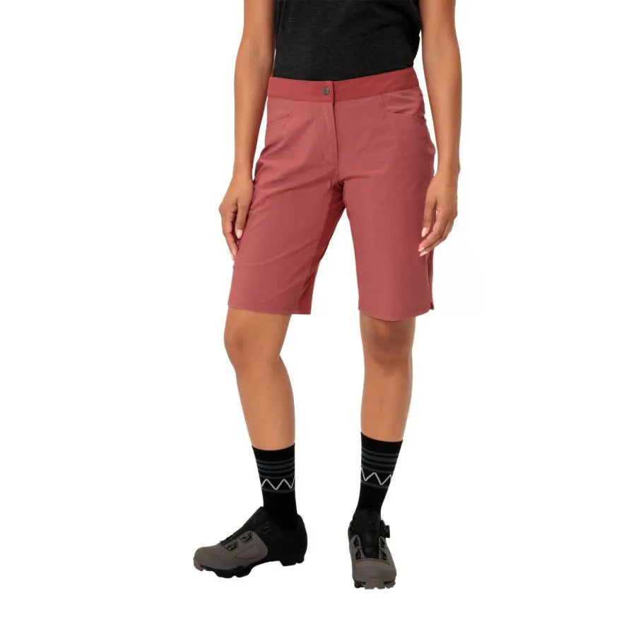 VAUDE Dames Tremalzo Shorts III baksteen