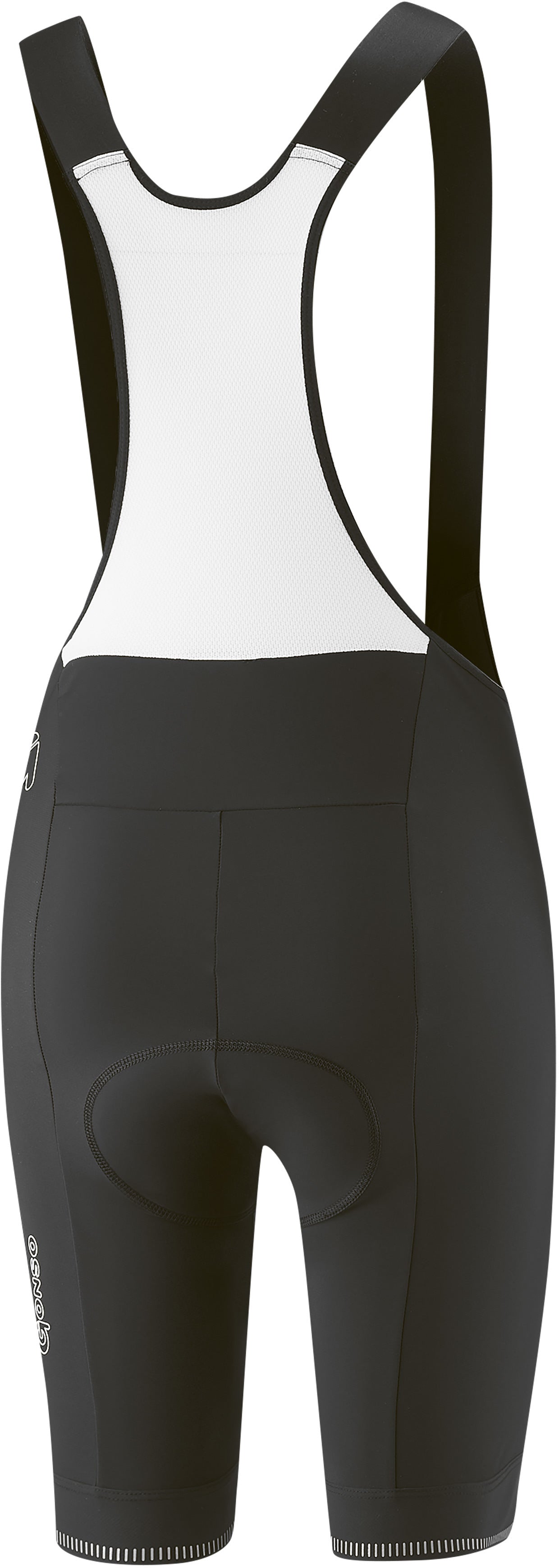 Gonso Sitivo W Bib zwart / felgroen