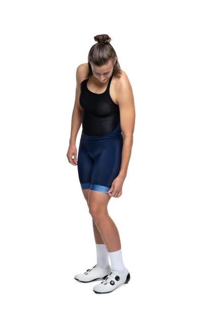 Cube ROAD/XC WS korte dragerbroek ARTLINE navy