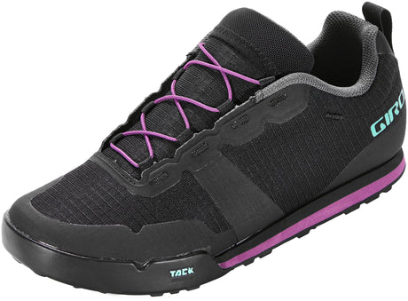 Giro Tracker W Fastlace schoenen black/throwback purple