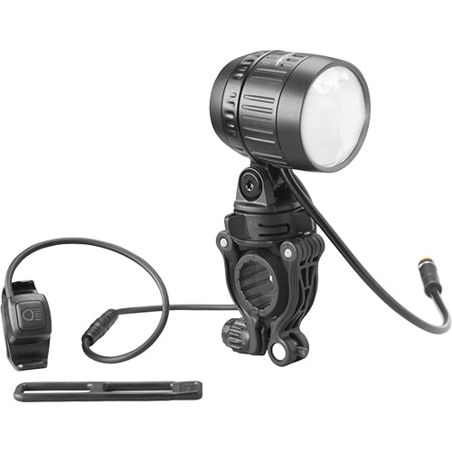 Busch + Müller Lumotec IQ-XM Speed koplamp met accu zwart
