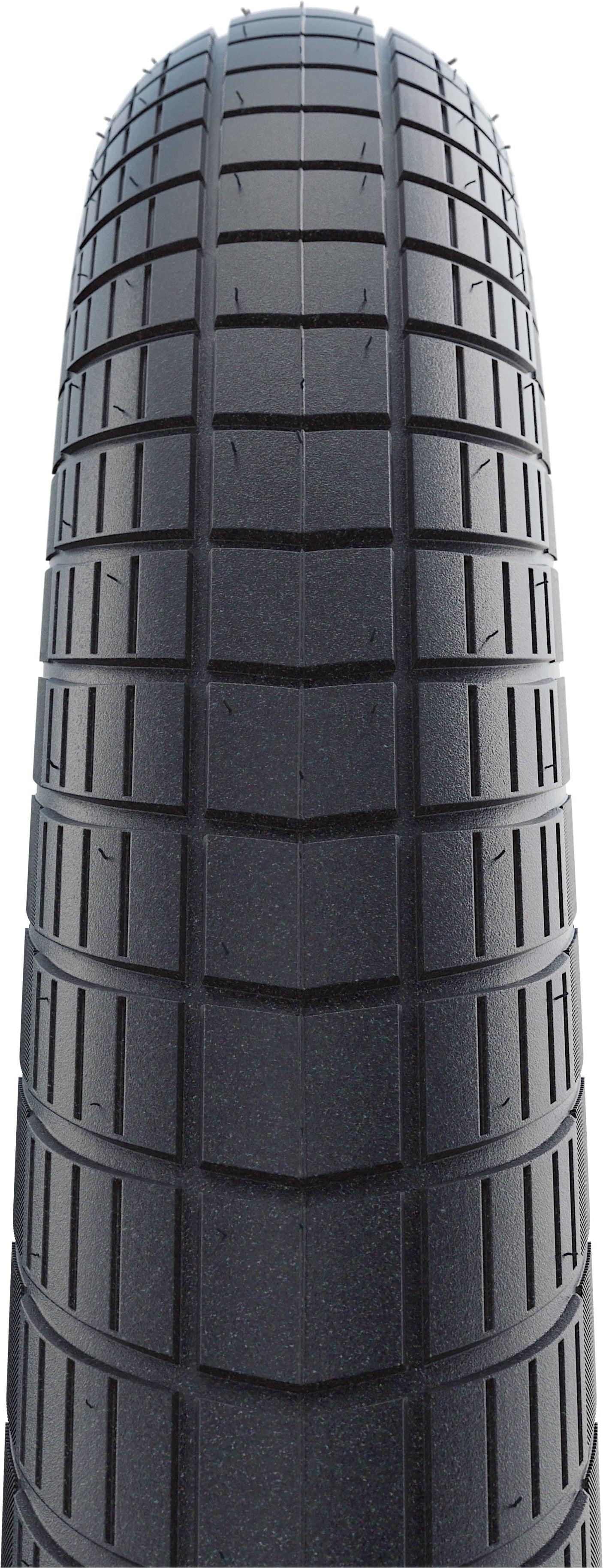 Schwalbe Big Apple Active Draadband K-Guard Black 'n' Roll Reflex 12x2.00" zwart/zilver