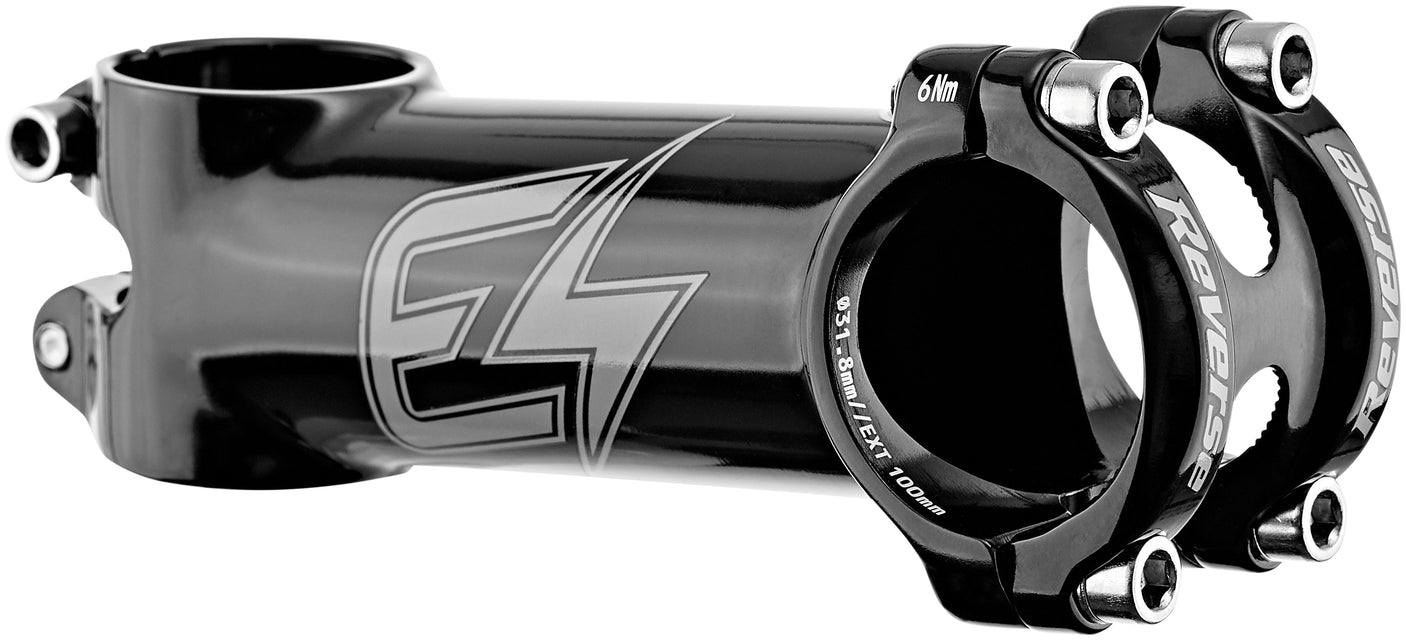 Reverse E-XC stuurpen Ø31,8mm 6° zwart