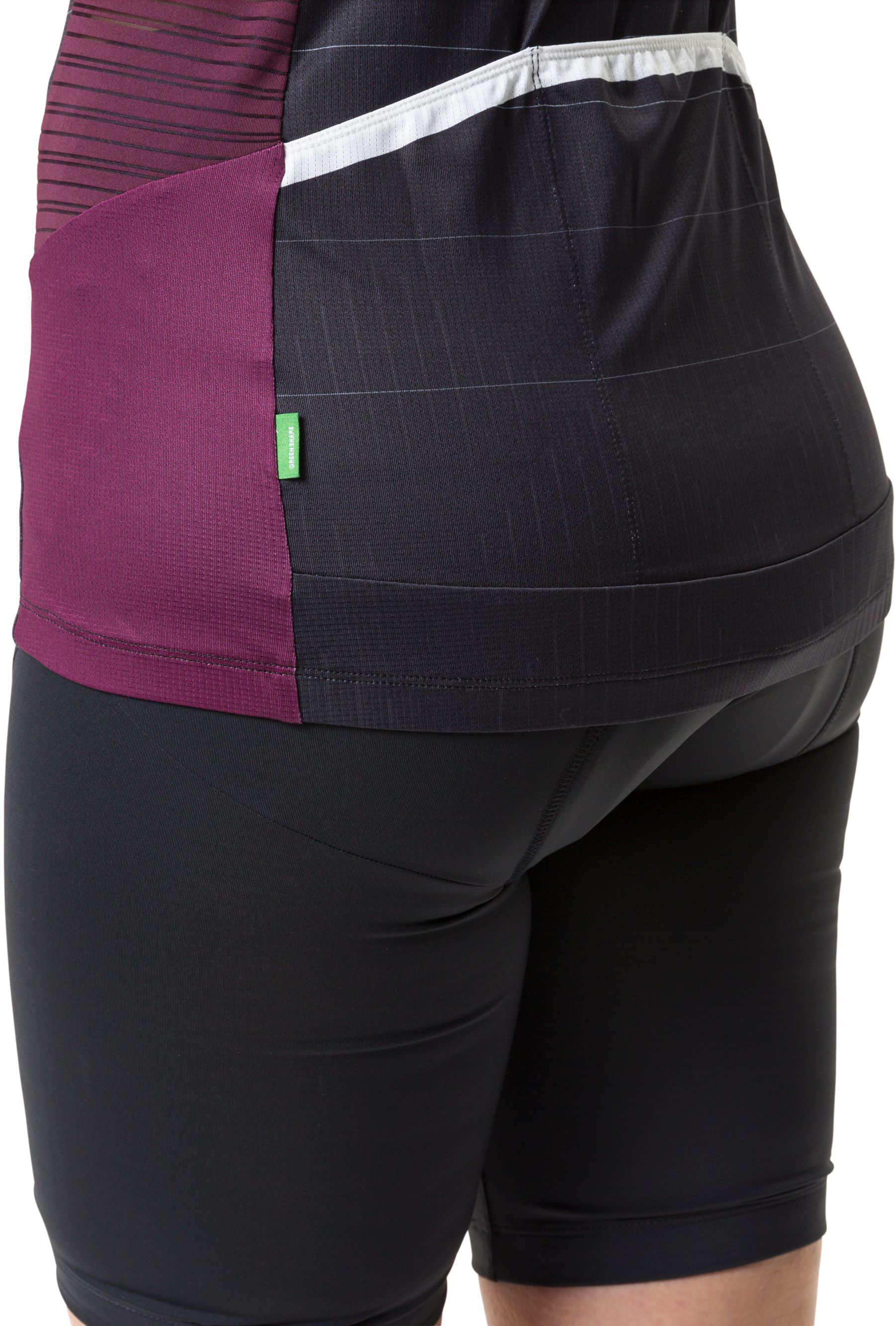 VAUDE Posta shirt met 1/2 rits dames paars