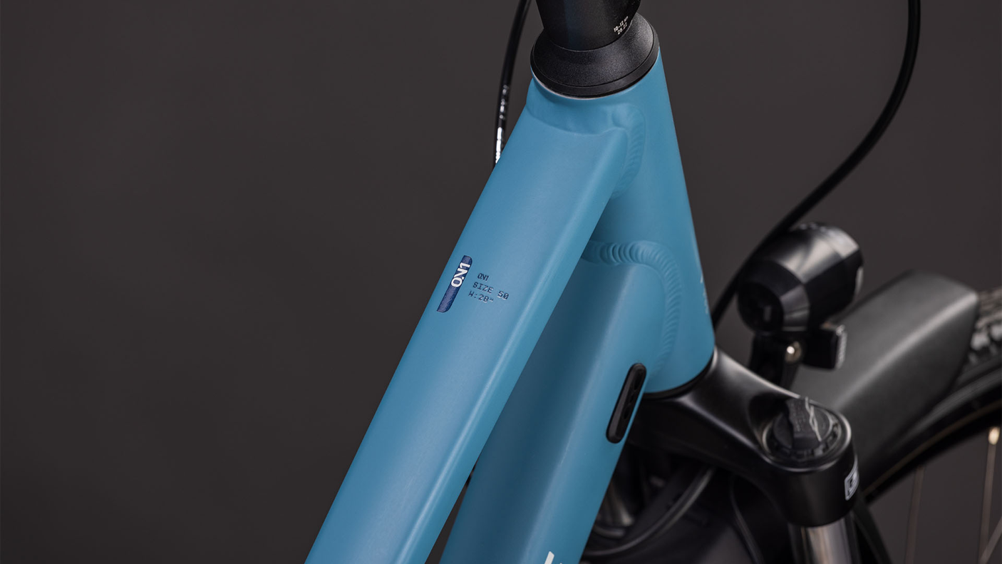 Cube Touring ONE Trapez bluebird´n´grijs (2026)