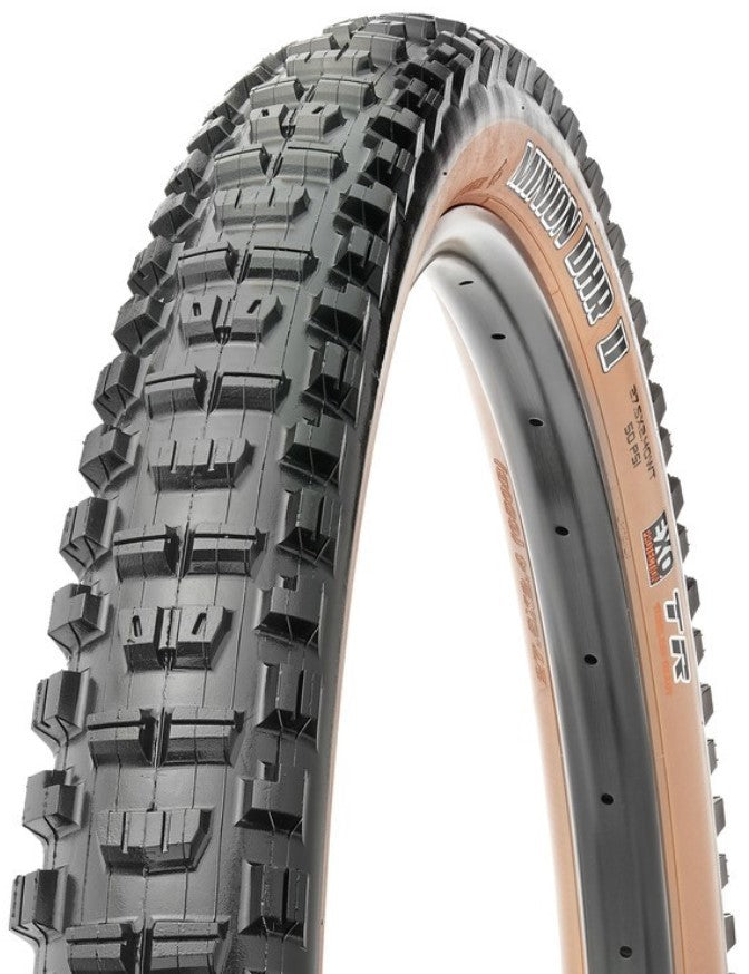 Maxxis DHR II Skinwall Vouwband 27.5x2.40" WT EXO TR Dual