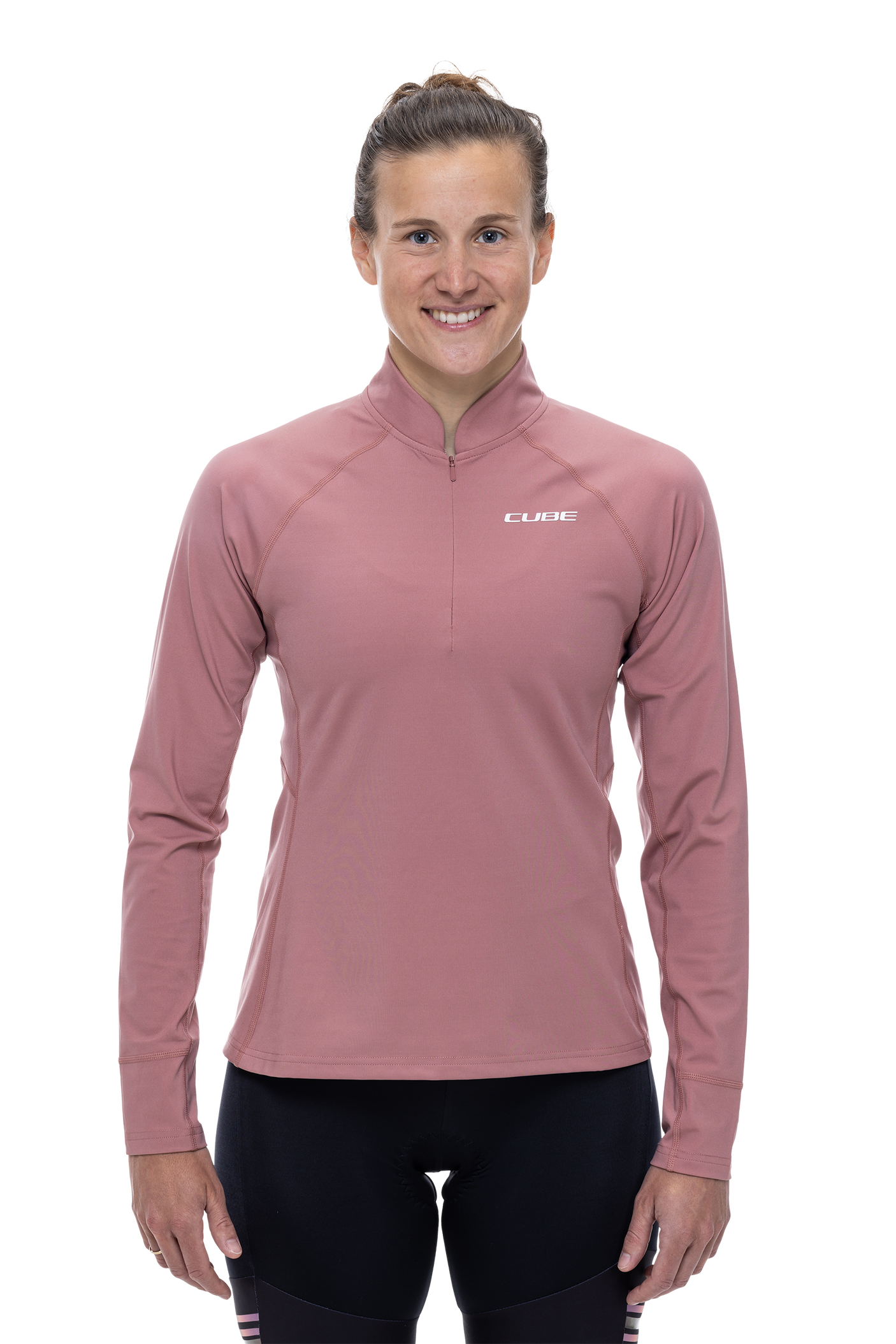 CUBE ATX WS Trui Half Zip lange mouw