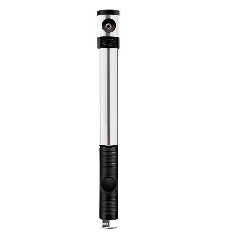 Crankbrothers Klic HP handpomp incl. framehouder silver