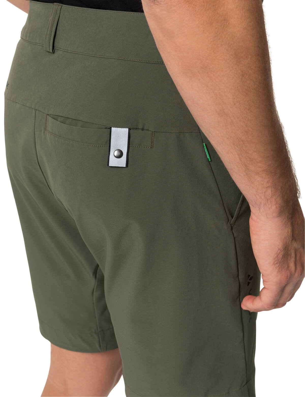 VAUDE Cyclist Shorts Heren olijfgroen