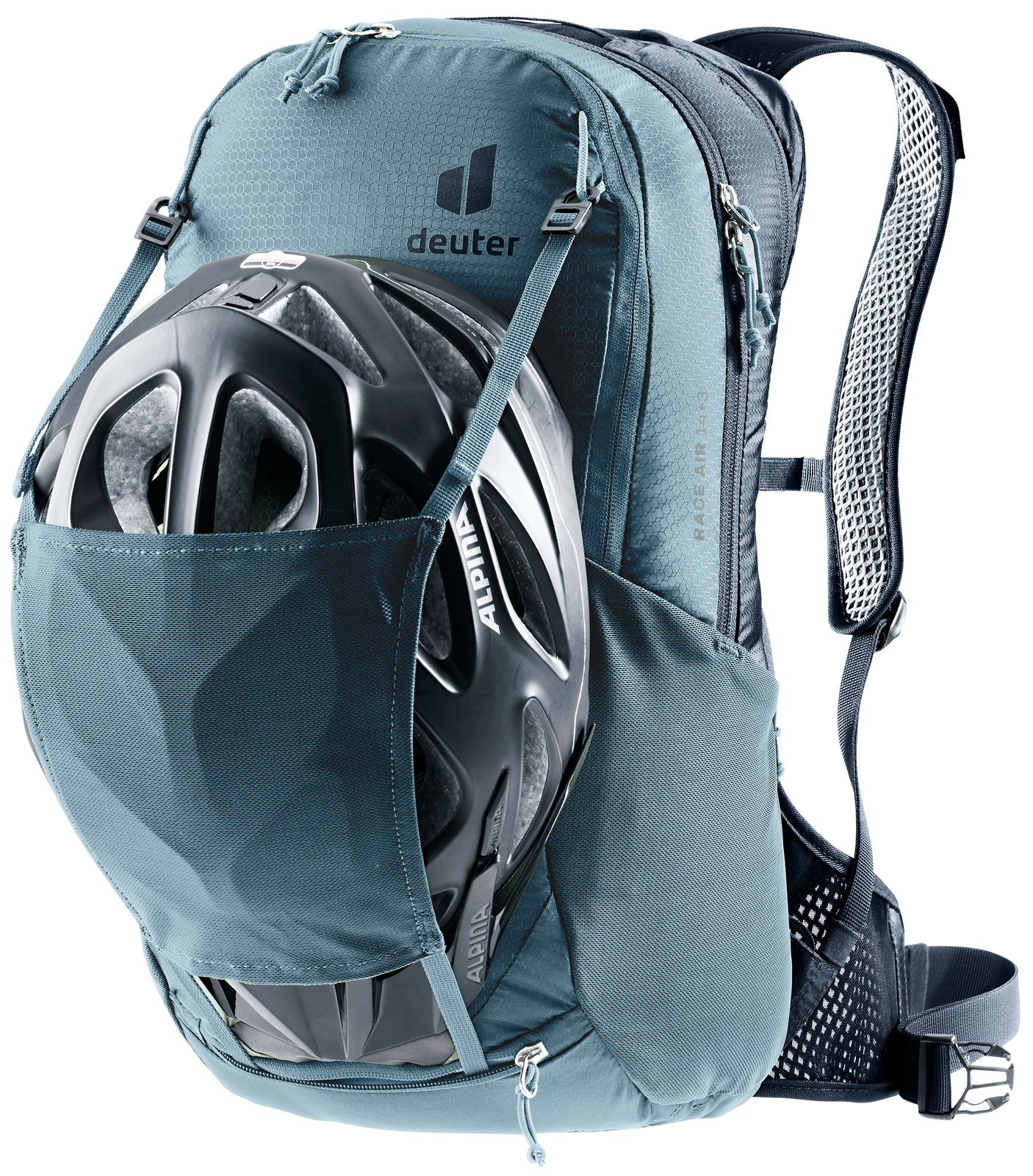 deuter Race Air 14+3 fietsrugzak blauw