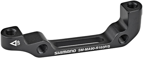 Shimano SM-MA90 PM/IS Adapter Achter 160mm zwart