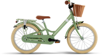Puky YOUKE 18 Classic Alu (2026) | 18 inch kinderfiets | retro groen – aktuelle Variante