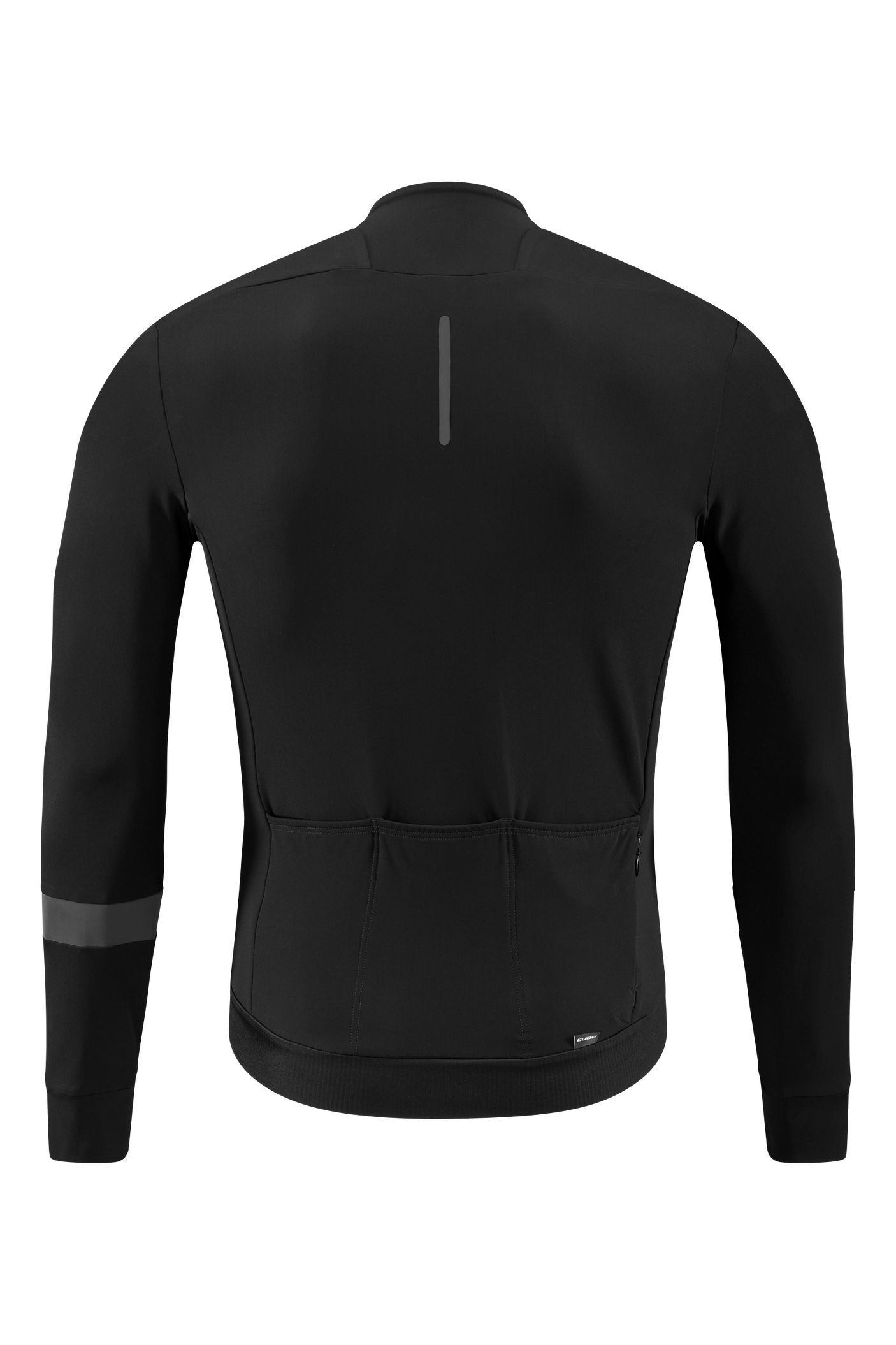 CUBE BLACKLINE shirt lange mouwen black heren