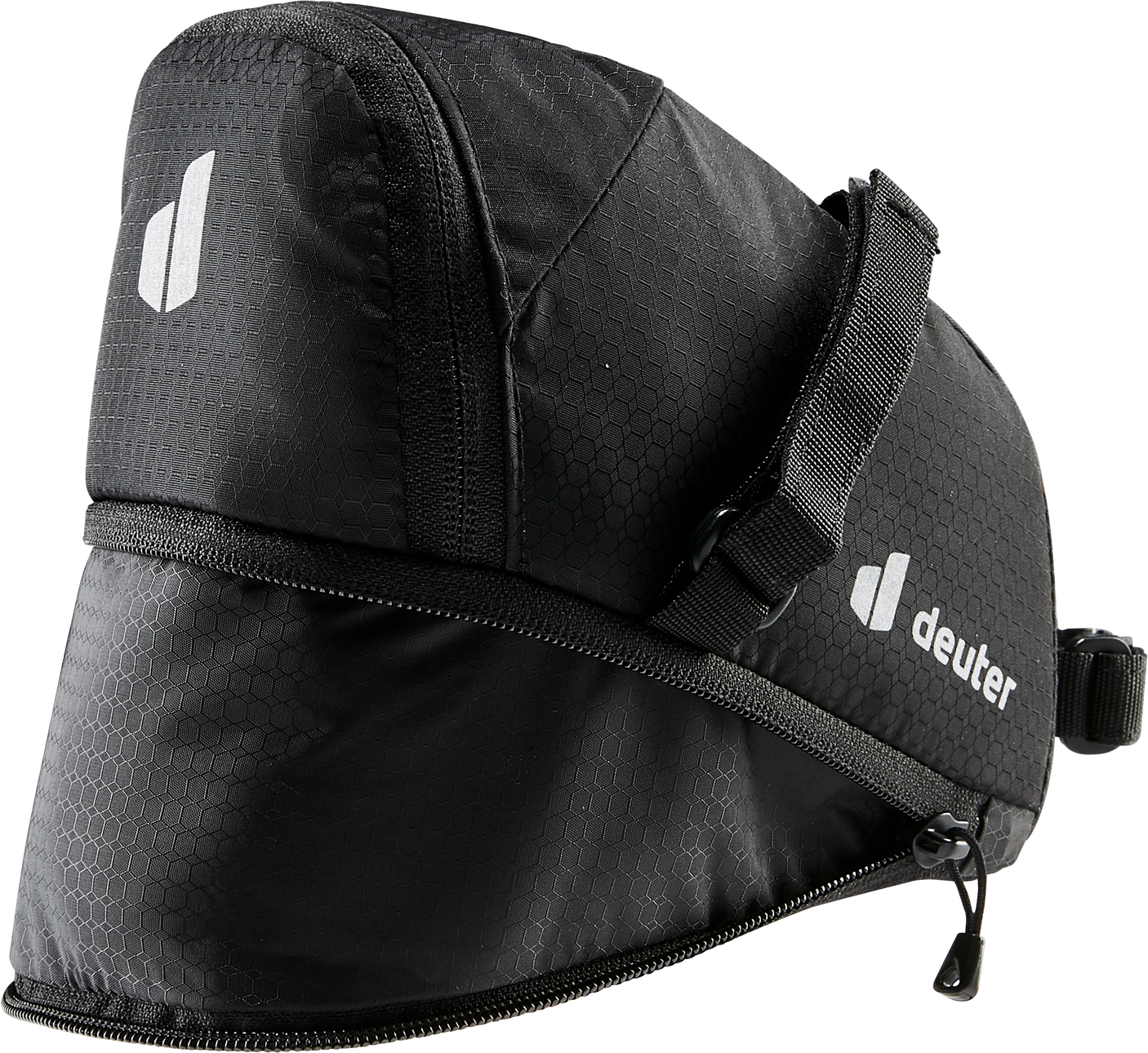 deuter Bike Bag 1,1l + 0,3l zadeltas zwart