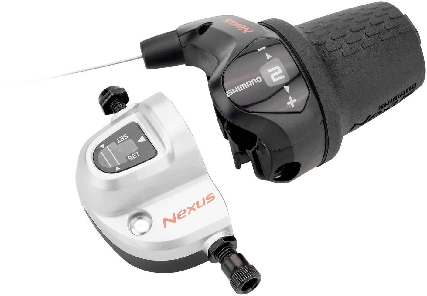 Shimano Nexus SL-3S42 draaigreep 3-versnellingen rechts lange greep zwart
