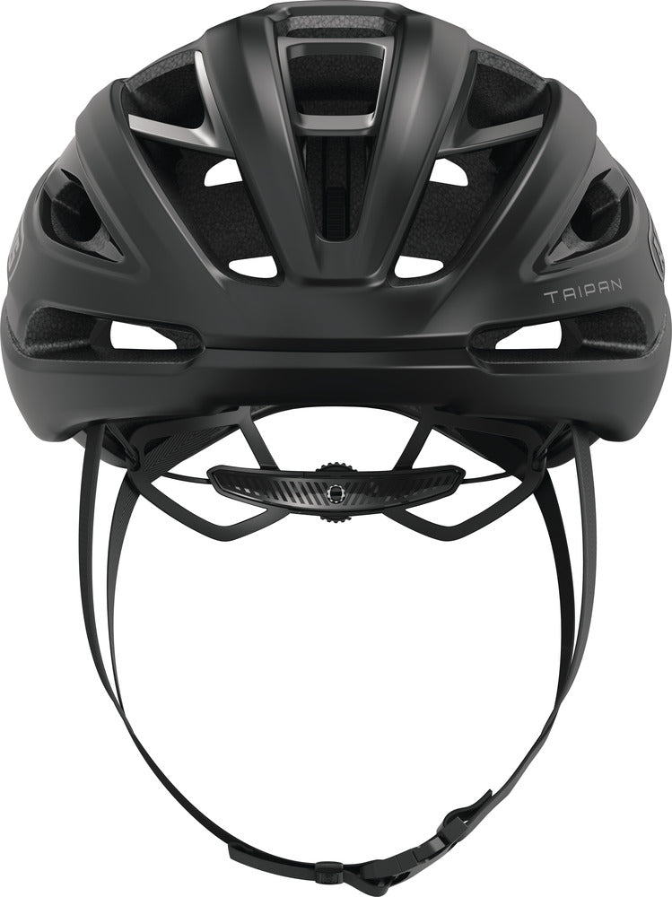 Abus TAIPAN LED Gravel Helm fluweel zwart