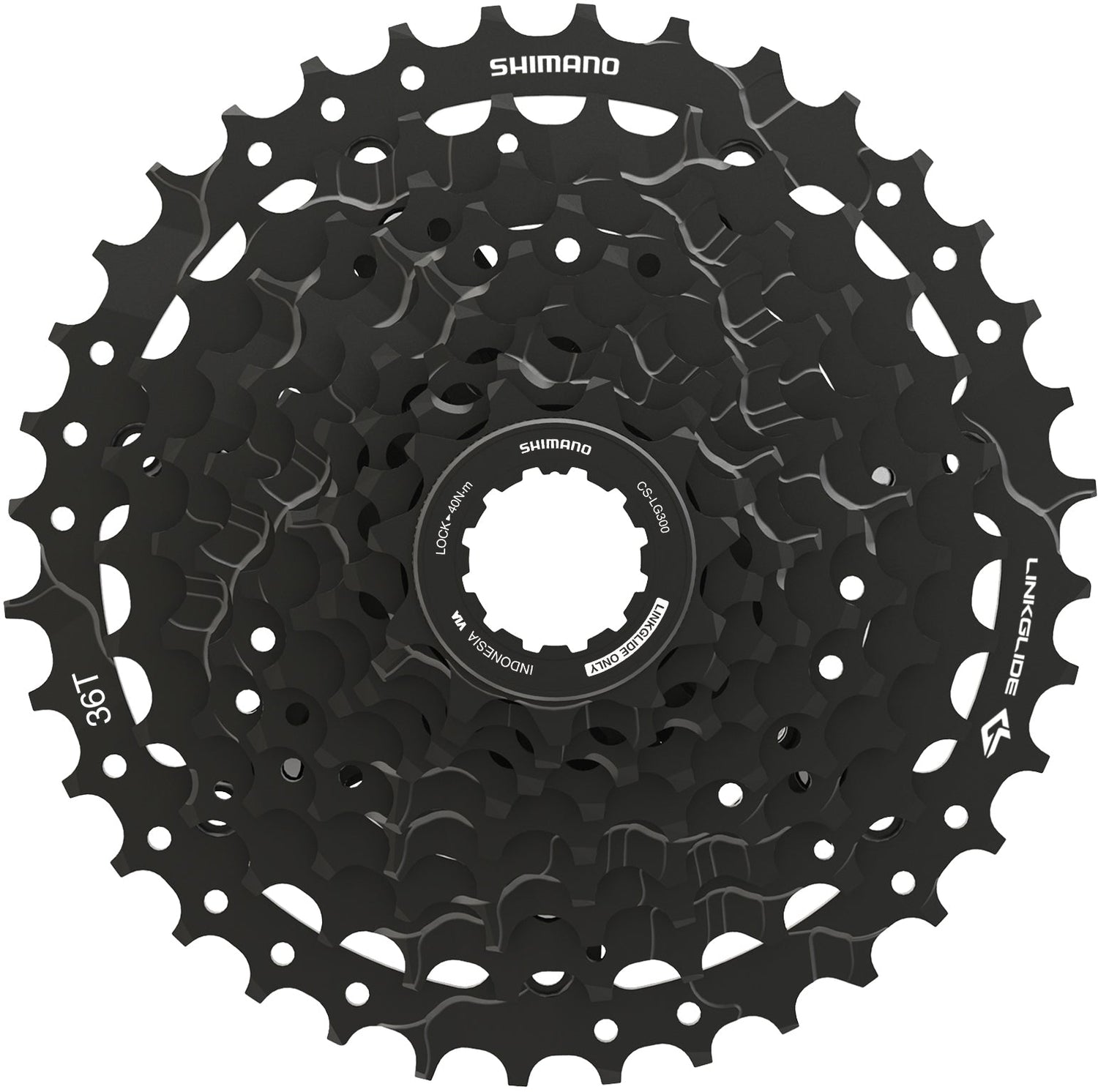 Shimano Cues CS-LG300 Cassette 9-speed 11-36T