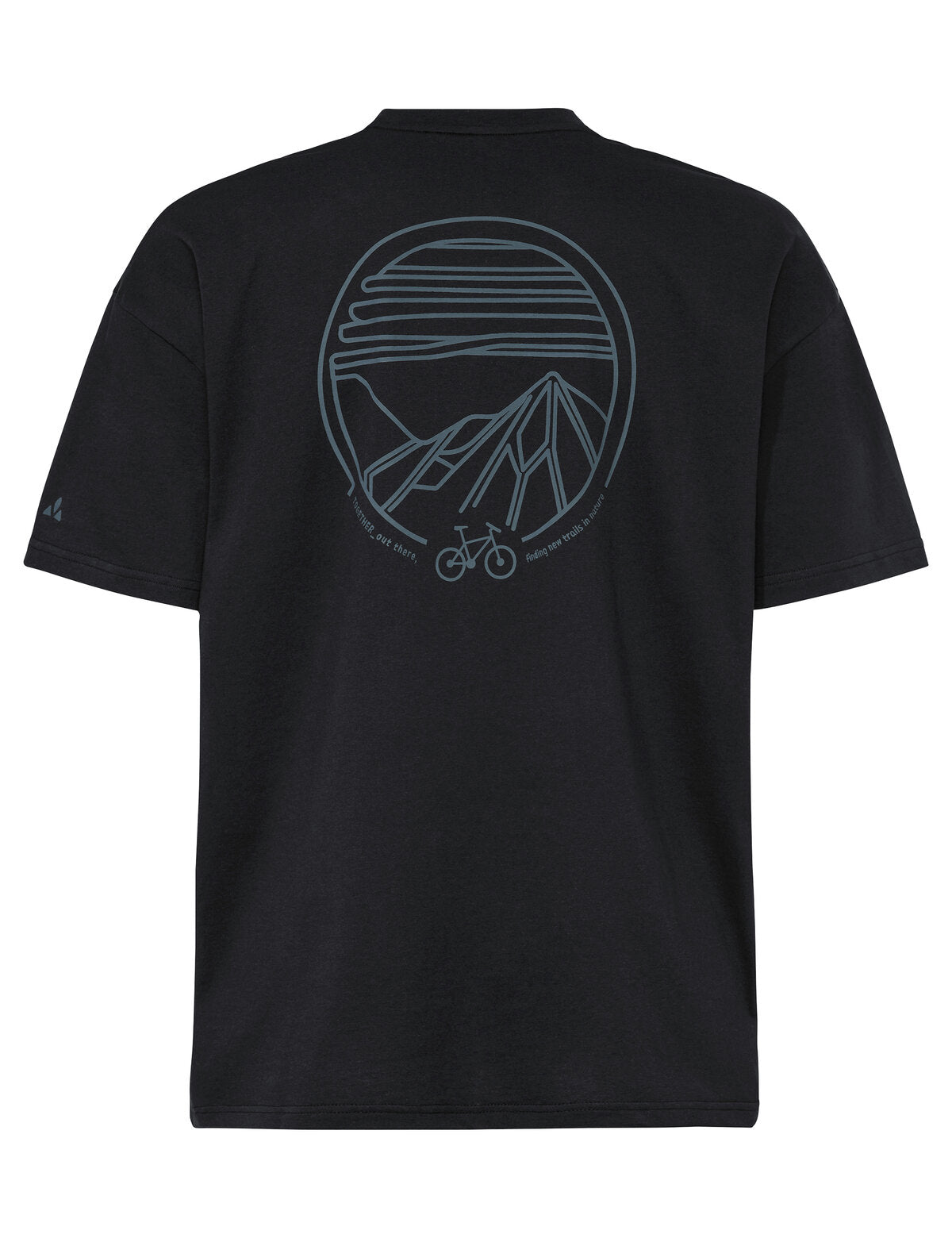 VAUDE Heren Casual Fietsshirt zwart