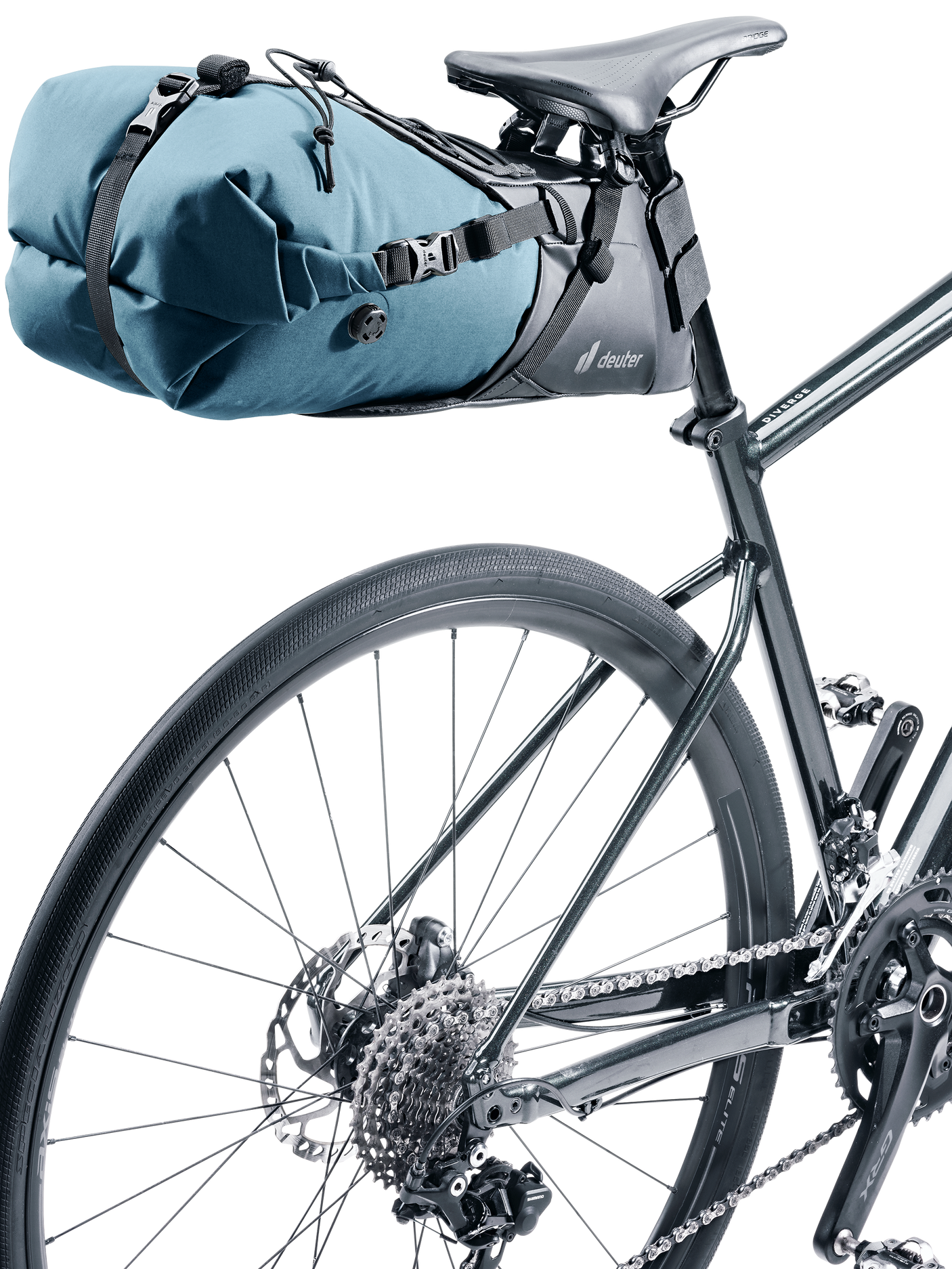 deuter Cabezon SB 16 zadeltas blauw/zwart