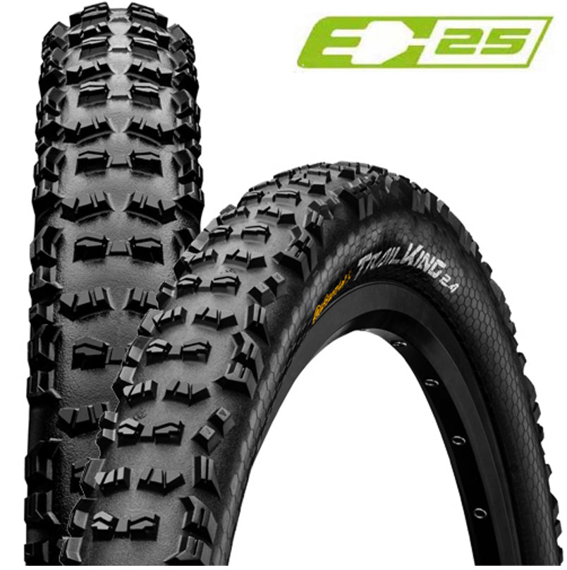Continental Trail King II Performance 2.4 Vouwband 27.5x2.40" zwart