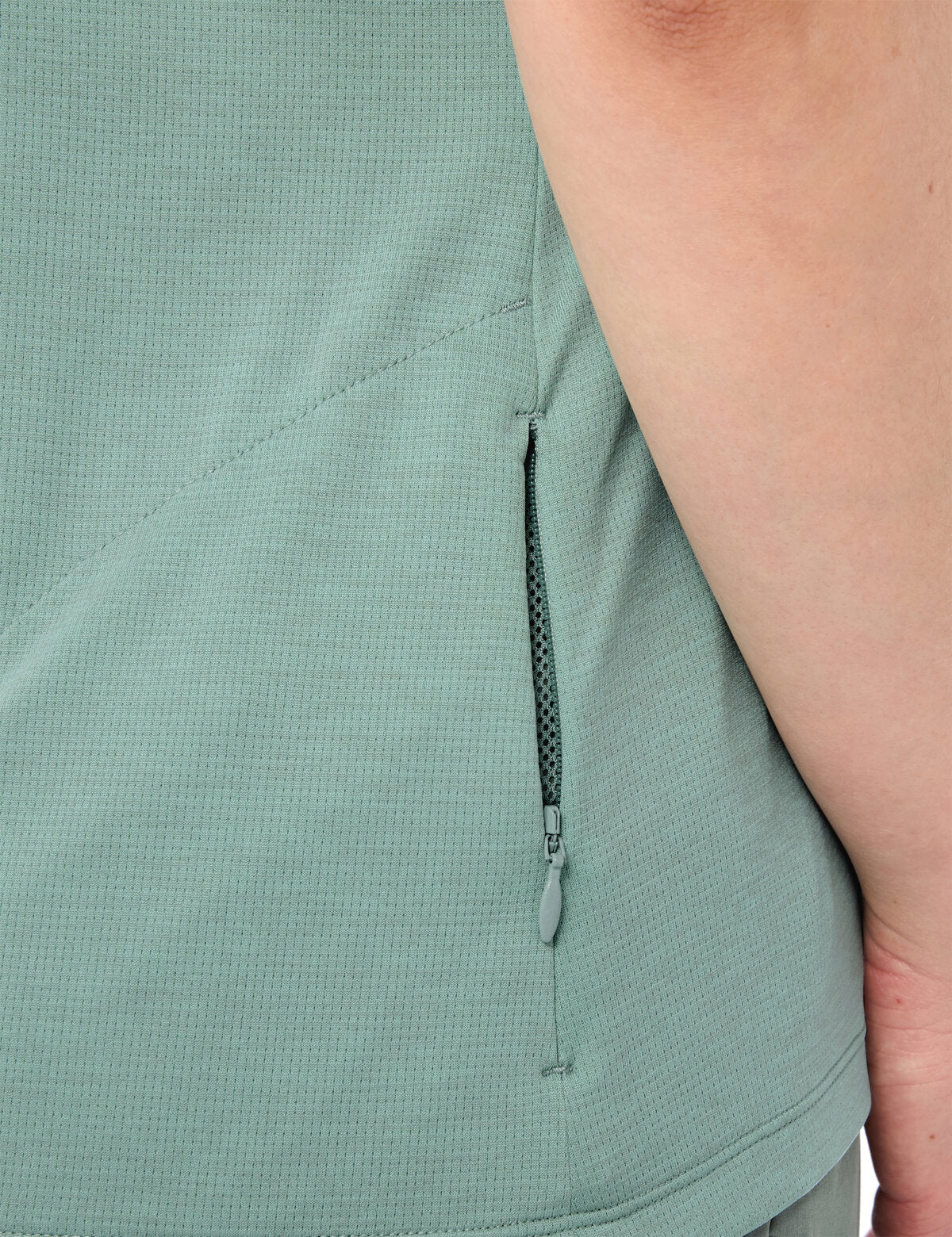 VAUDE Dames Tamaro HZ Shirt IV dusty fern