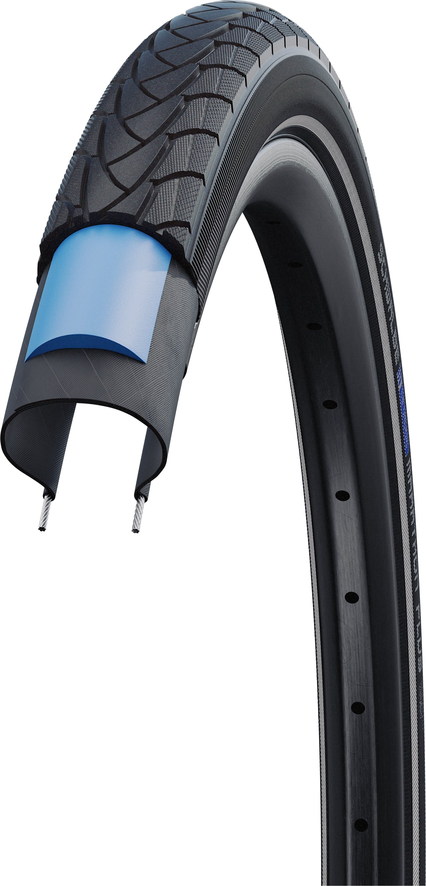 Schwalbe Marathon Plus Draadband Performance 28" zwart