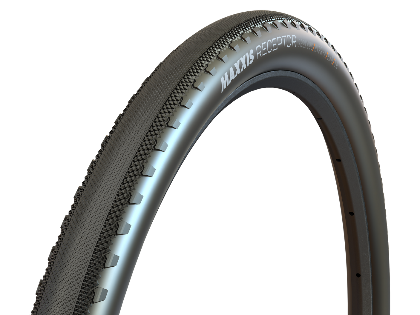 Maxxis Receptor Gen.2 band 28" EXO Protection, TR Tubeless Ready, HYPR-X Compound tanwall