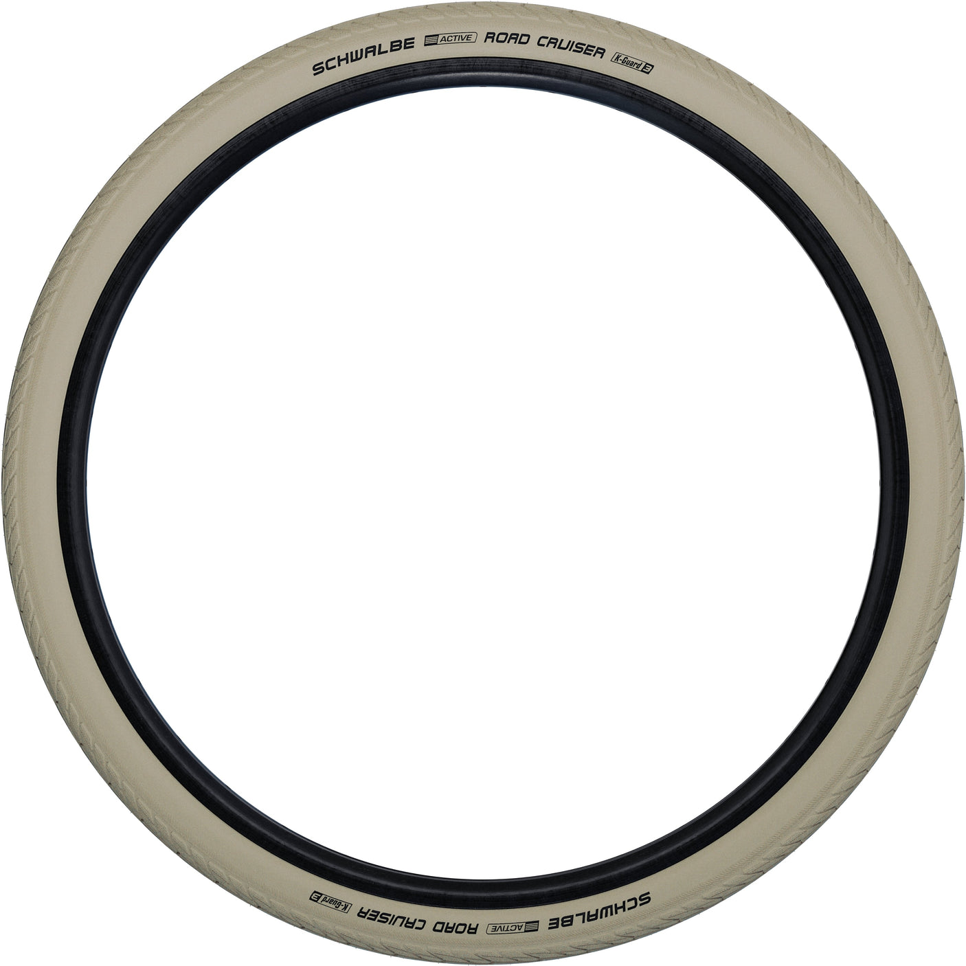 Schwalbe Road Cruiser Draadband 26x1.75" K-Guard Active Reflex beige