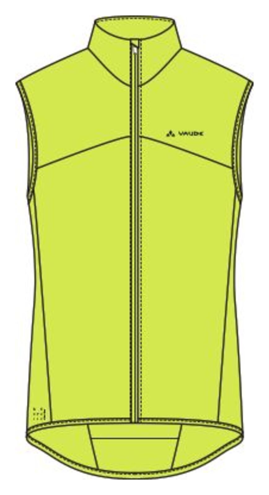 VAUDE Matera Air Bodywarmer Heren geel
