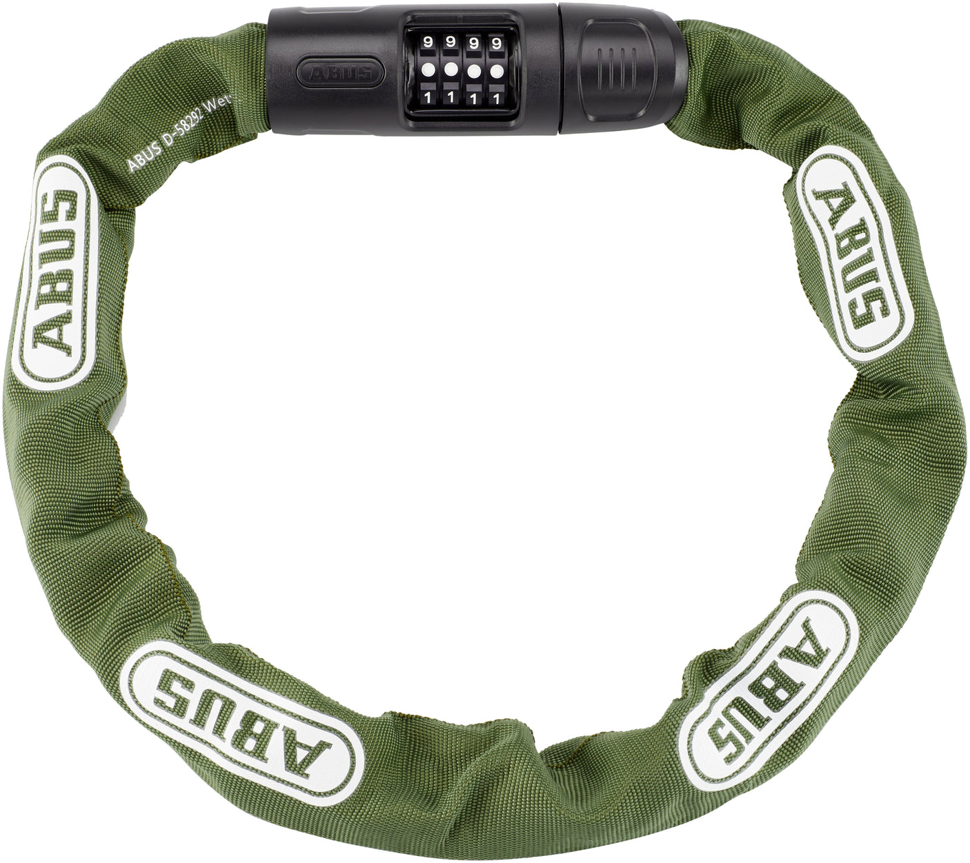 ABUS 8808C/85 Kettingslot jade groen