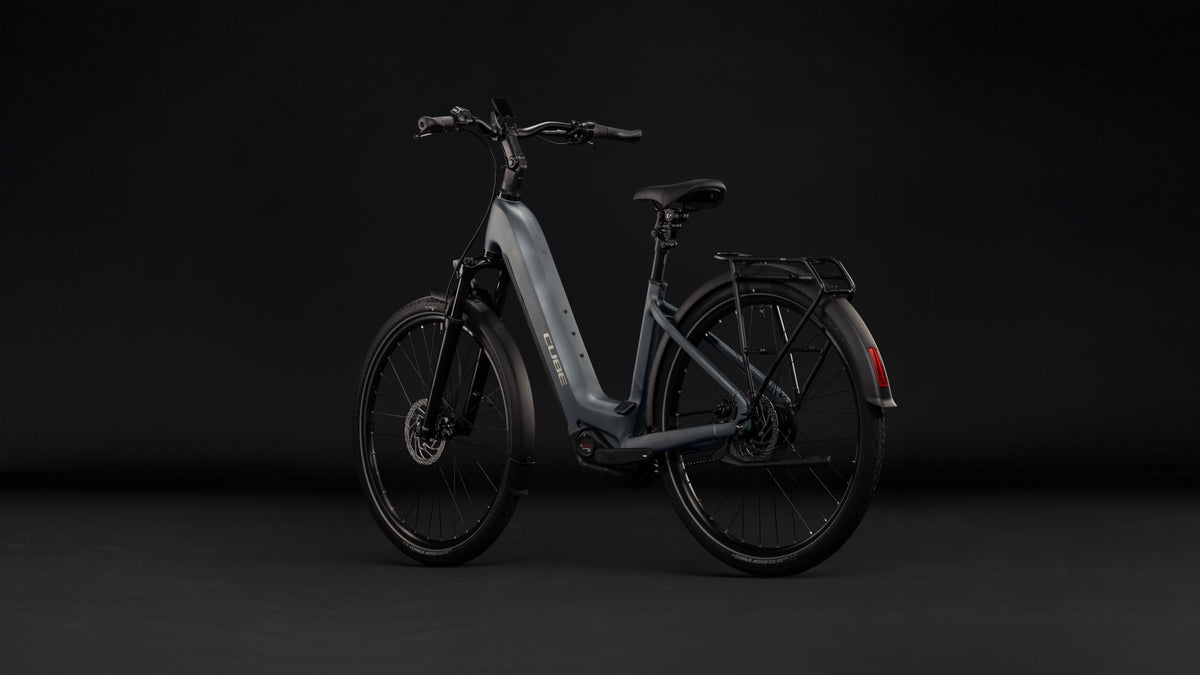 Cube Touring Hybrid Deluxe SLX 800 Easy Entry slabgrey´n´chrome (2027)