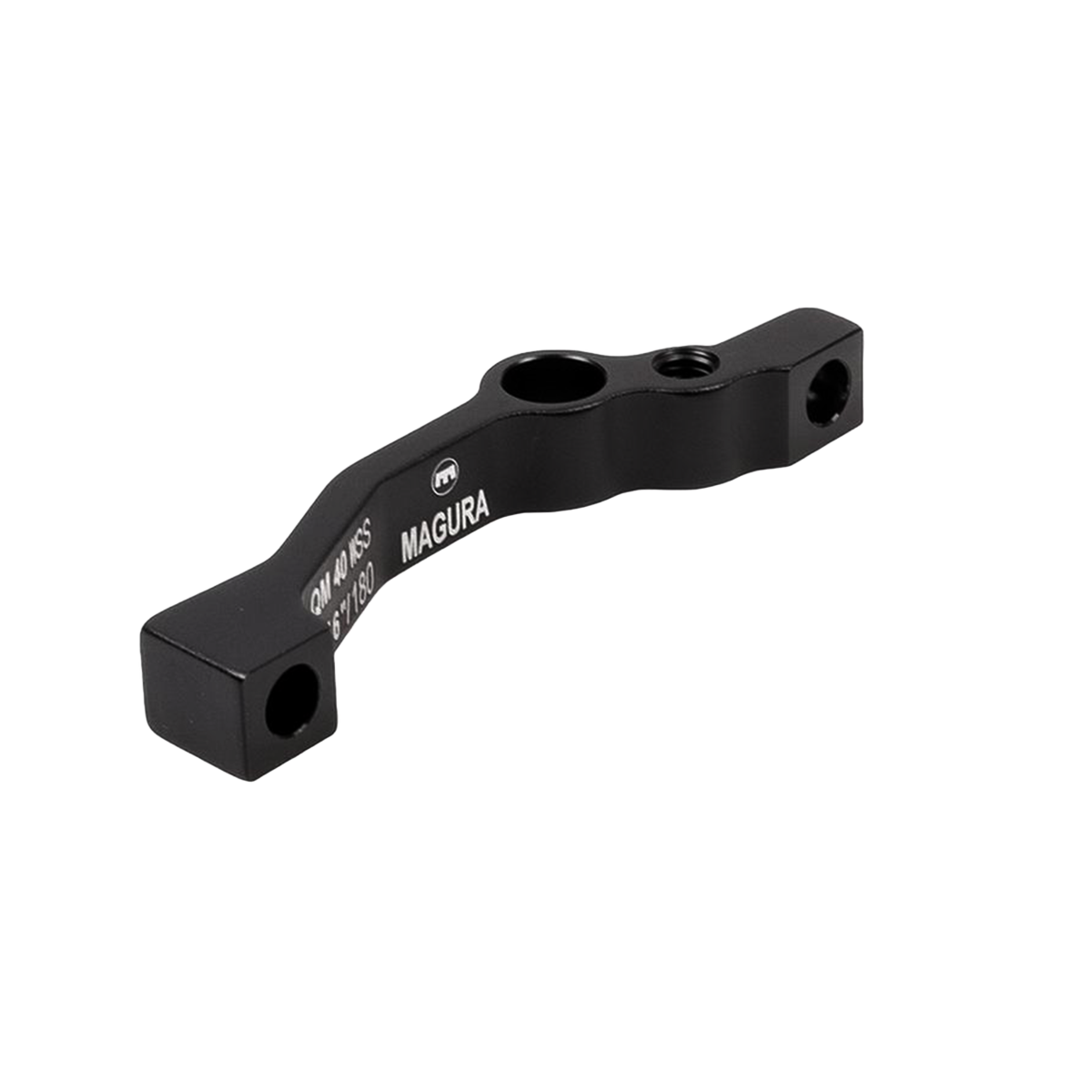 Magura QM40 CPL adapter met afstandhouder/schroeven en schijven zwart