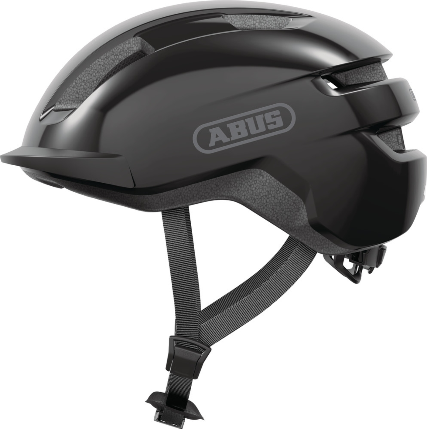 Abus PURL-Y maat L shiny black