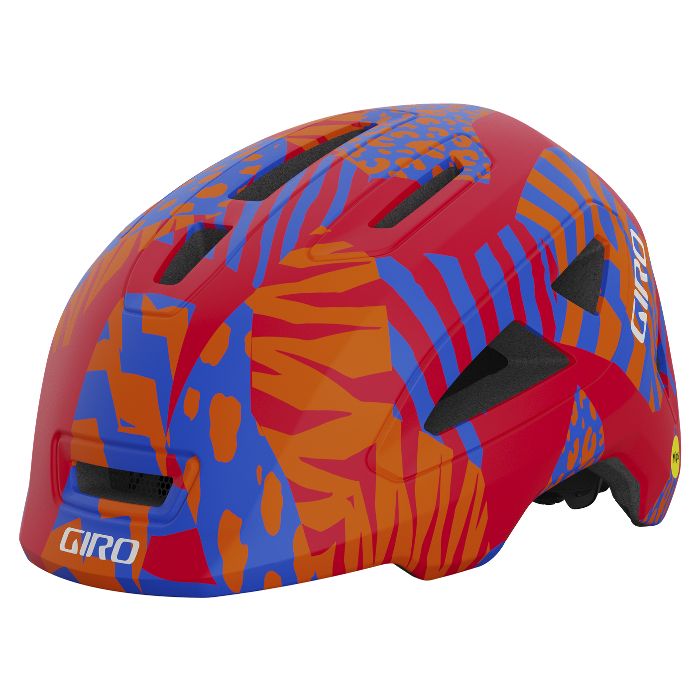 Giro Scamp II helm mat rood animal