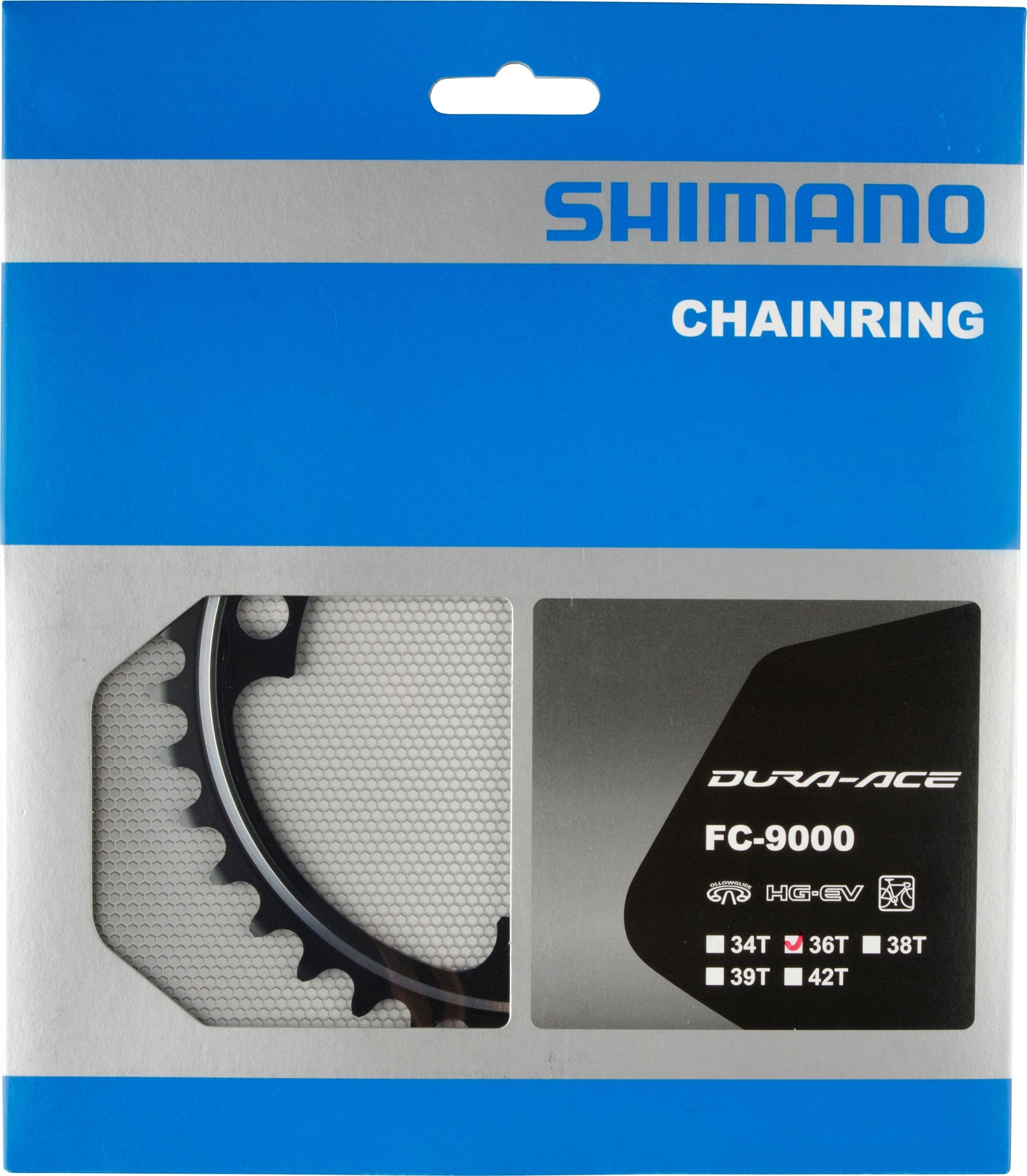 Shimano Dura-Ace FC-9000 kettingblad 11-speed MB zwart