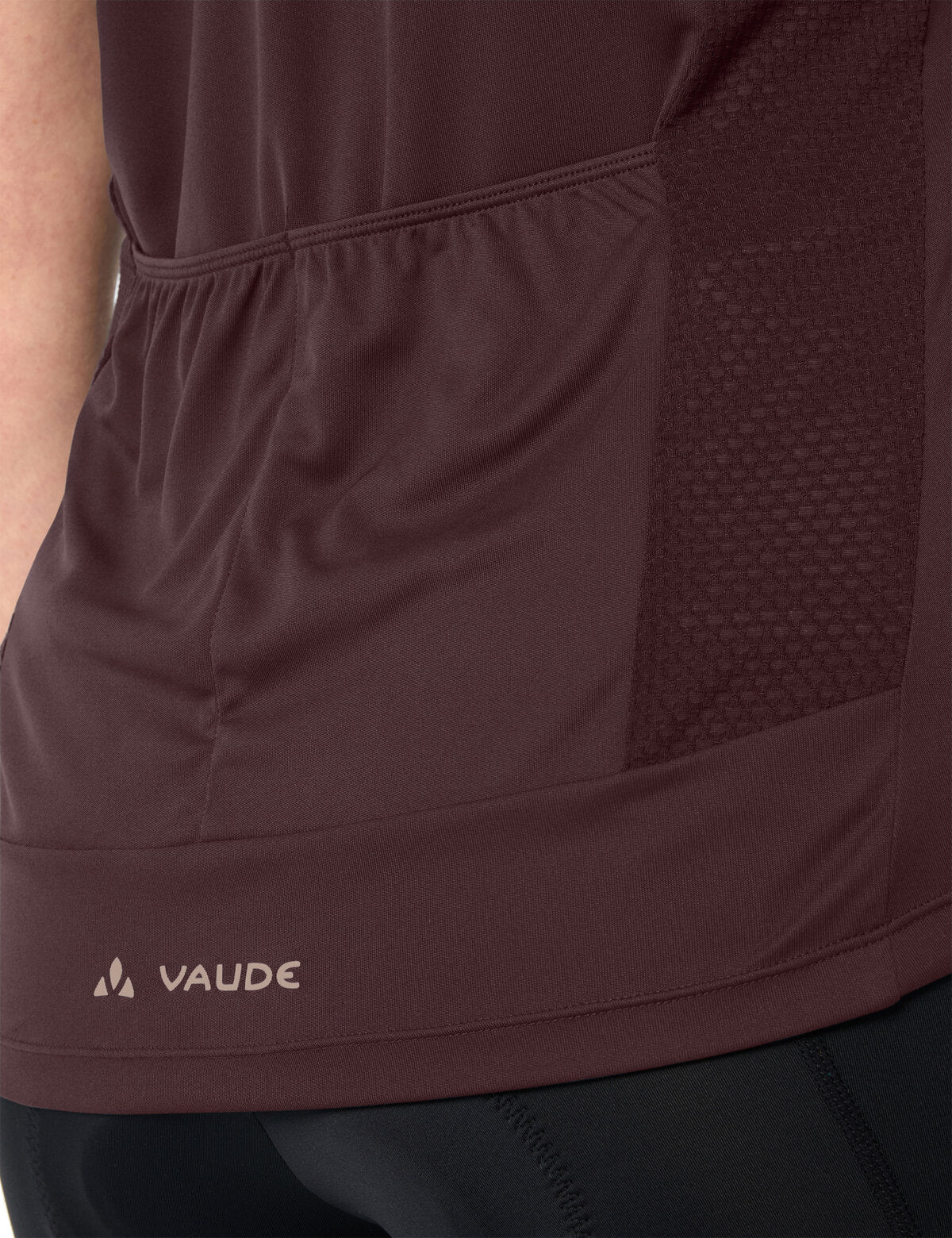 VAUDE Dames Matera FZ Tricot donker eiken