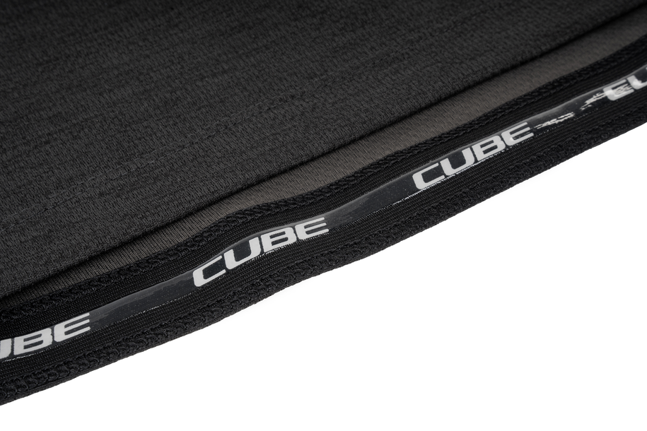 Cube GRAVEL Fietsshirt korte mouw grijs
