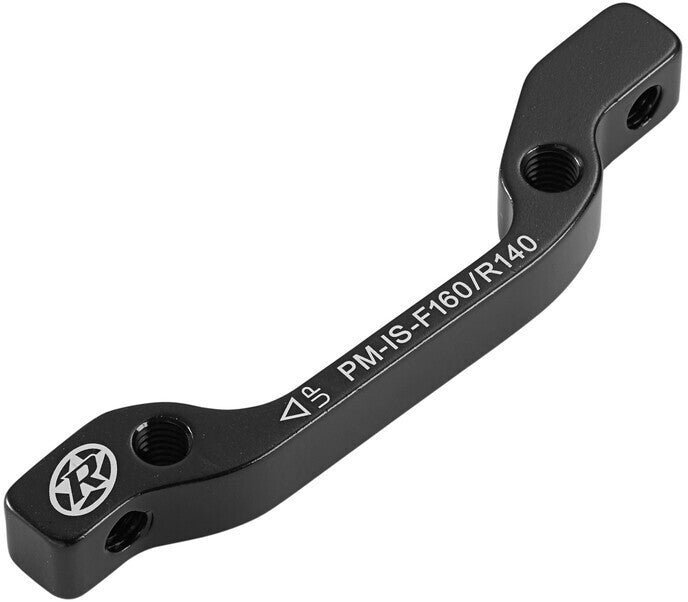 Reverse IS-PM adapter voor schijfrem 160mm voorwiel/140mm achterwiel zwart