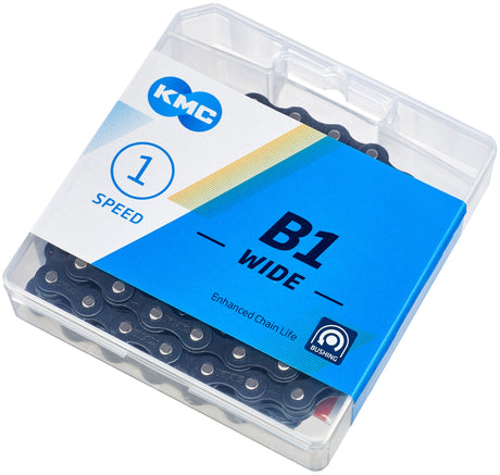 KMC B1 Wide ketting 1-speed zwart