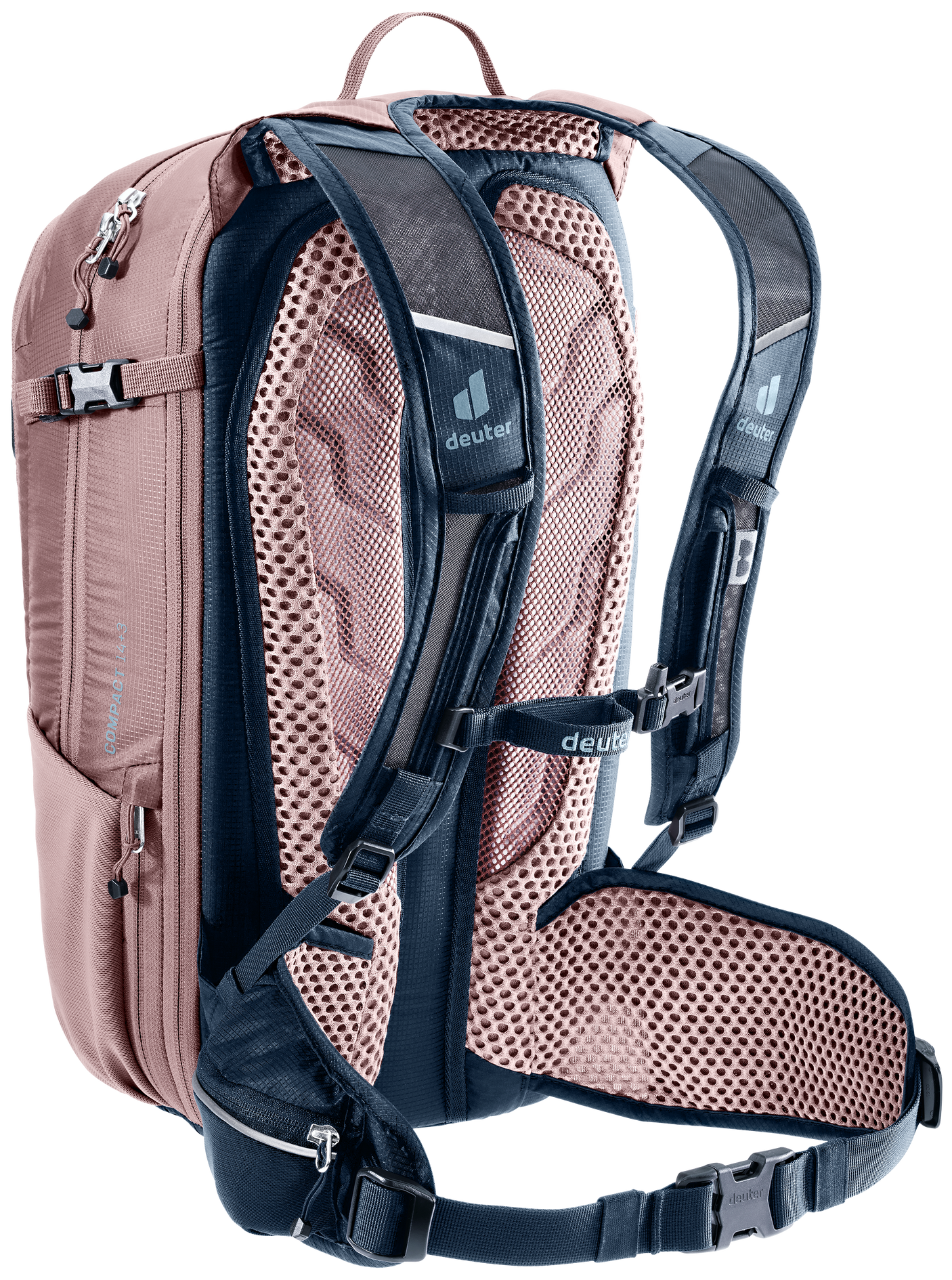 deuter Compact 14+3 fietsrugzak ink-ashrose
