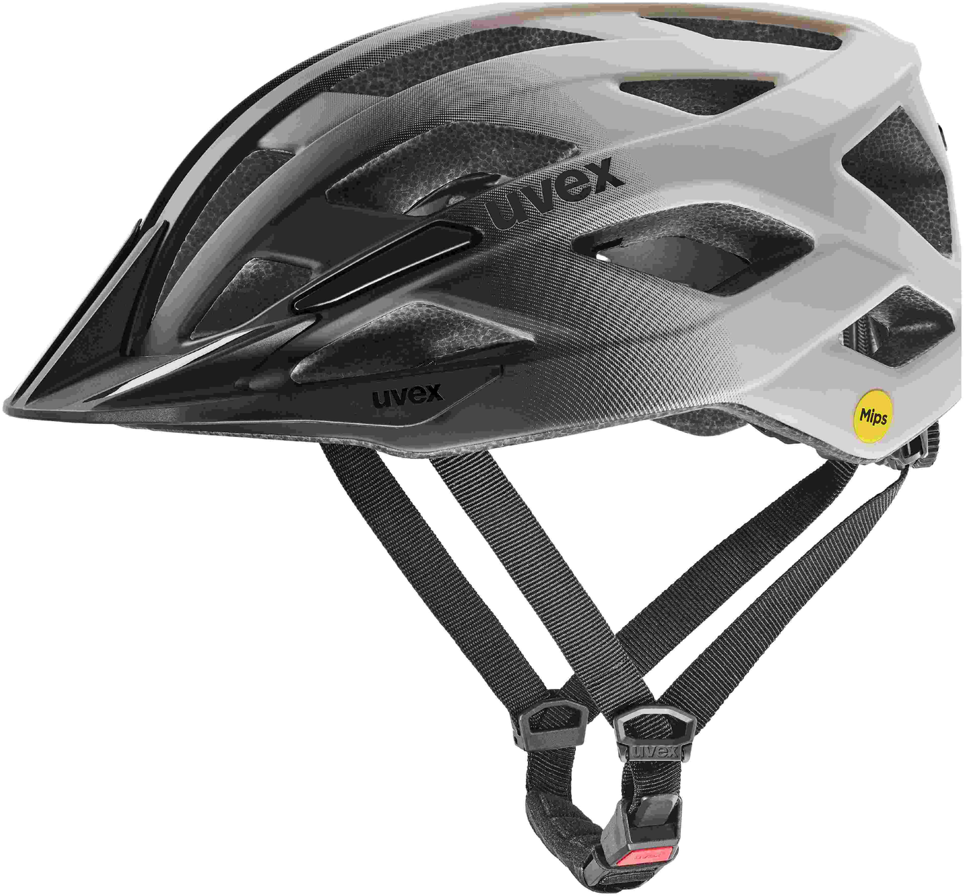 uvex I-Vo 2 Mips City-helm Warm Grijs-Zwart Mat