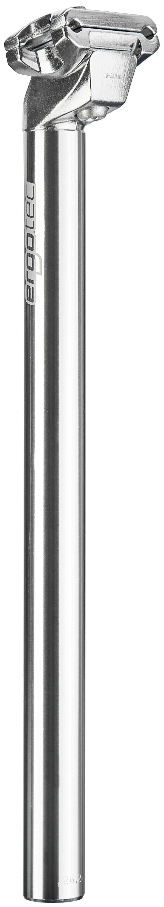 Humpert Ergotec CNC Patent-zadelpen Ø26,2mm zilver
