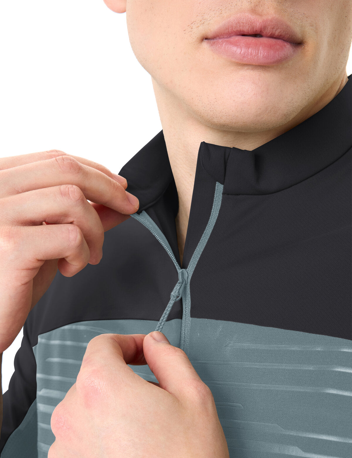 VAUDE Heren Qimsa Pro HZ Shirt reiger