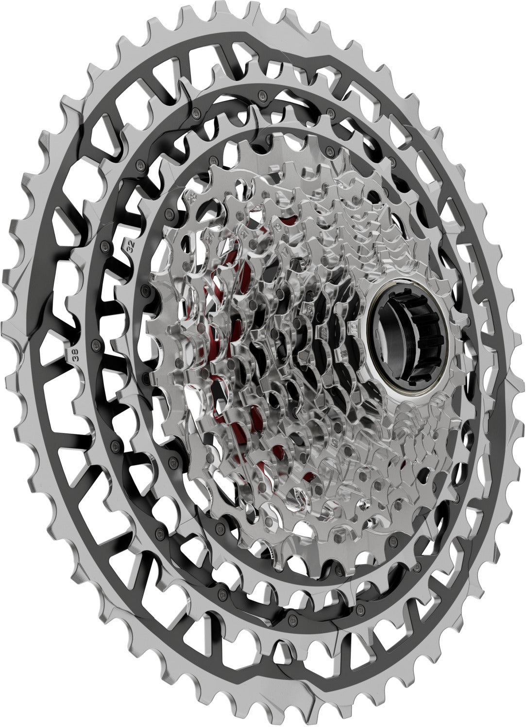 SRAM XG-1371 XPLR cassette 13-speed zilver