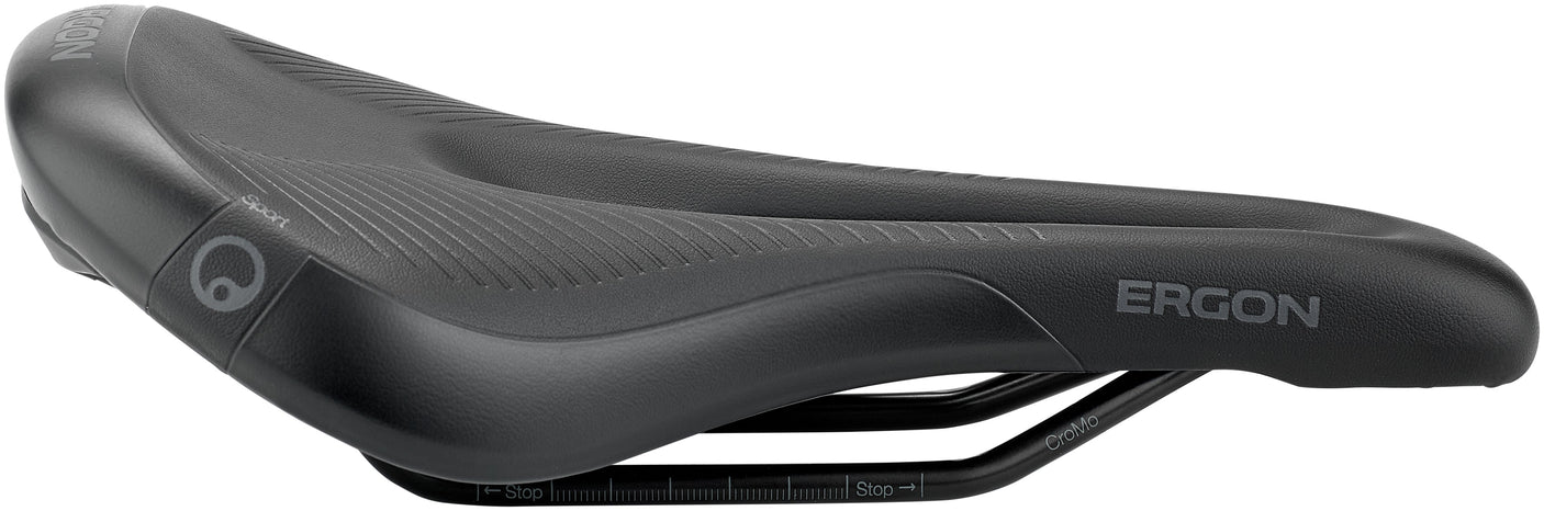 Ergon SM E-Mountain Sport zadel dames zwart