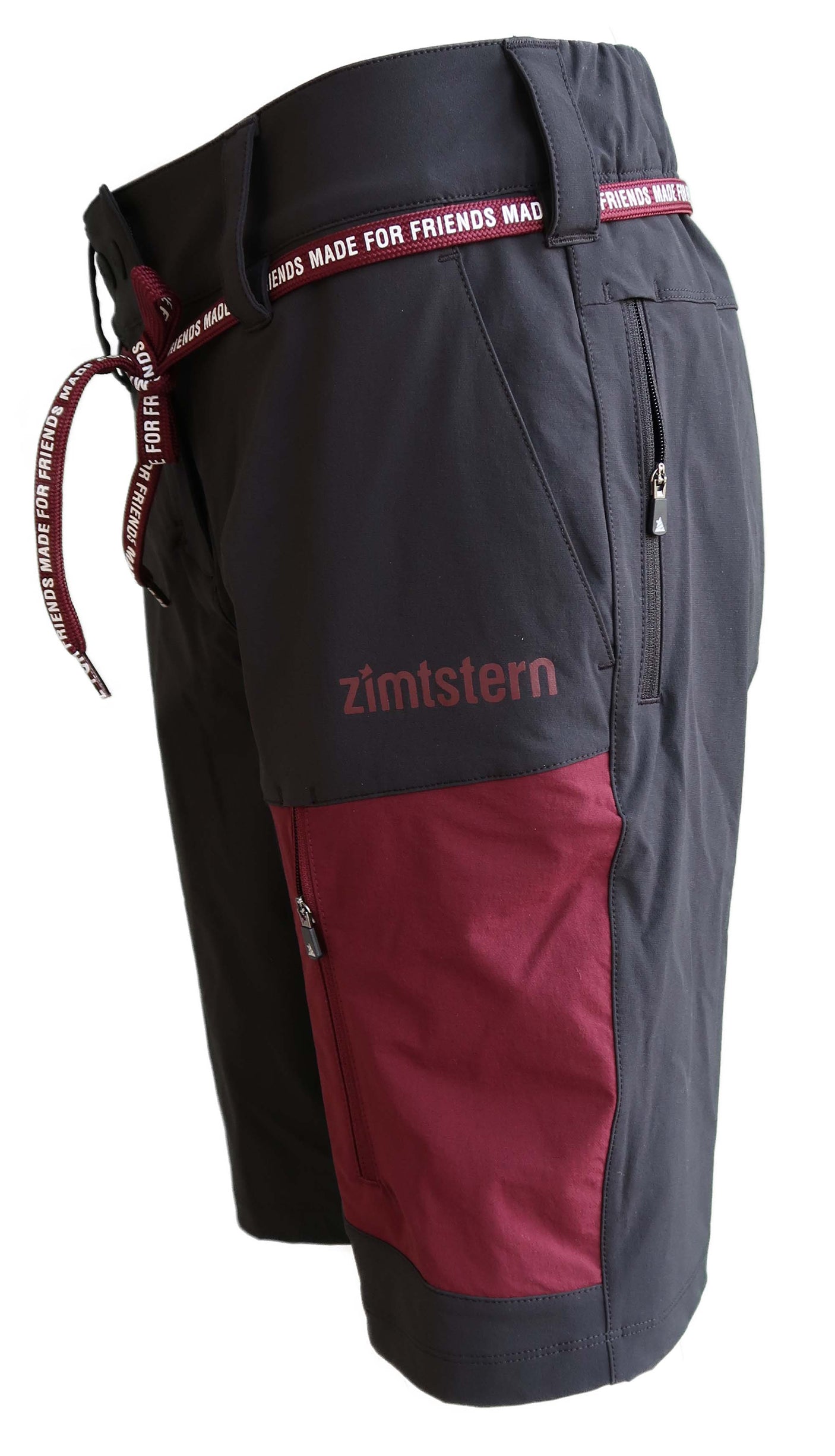Zimtstern Xalpz Tech Shorts Dames Pirate Black
